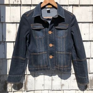 Tulle Petite  Button Down Denim Jacket sz.PM